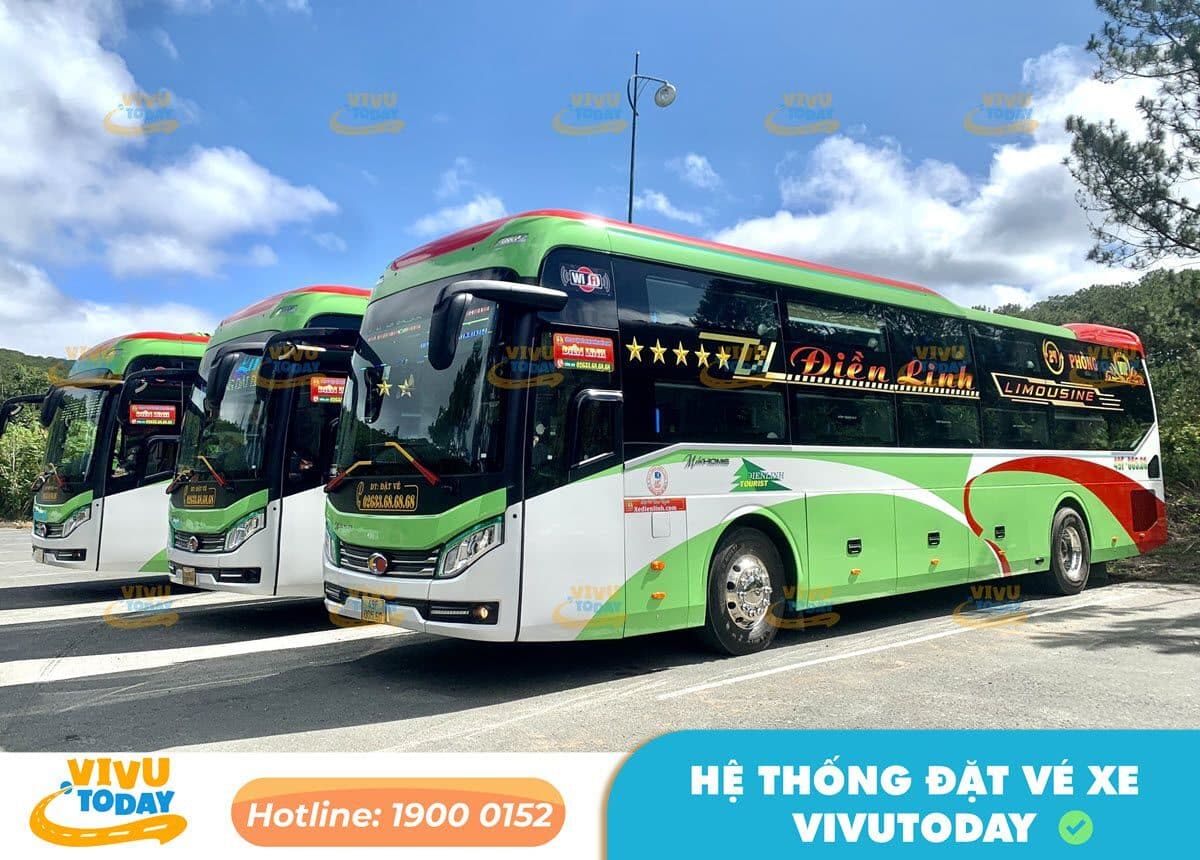 Nhà xe Điền Linh Limousine từ Biên Hòa - Đồng Nai đi Đà Lạt - Lâm Đồng