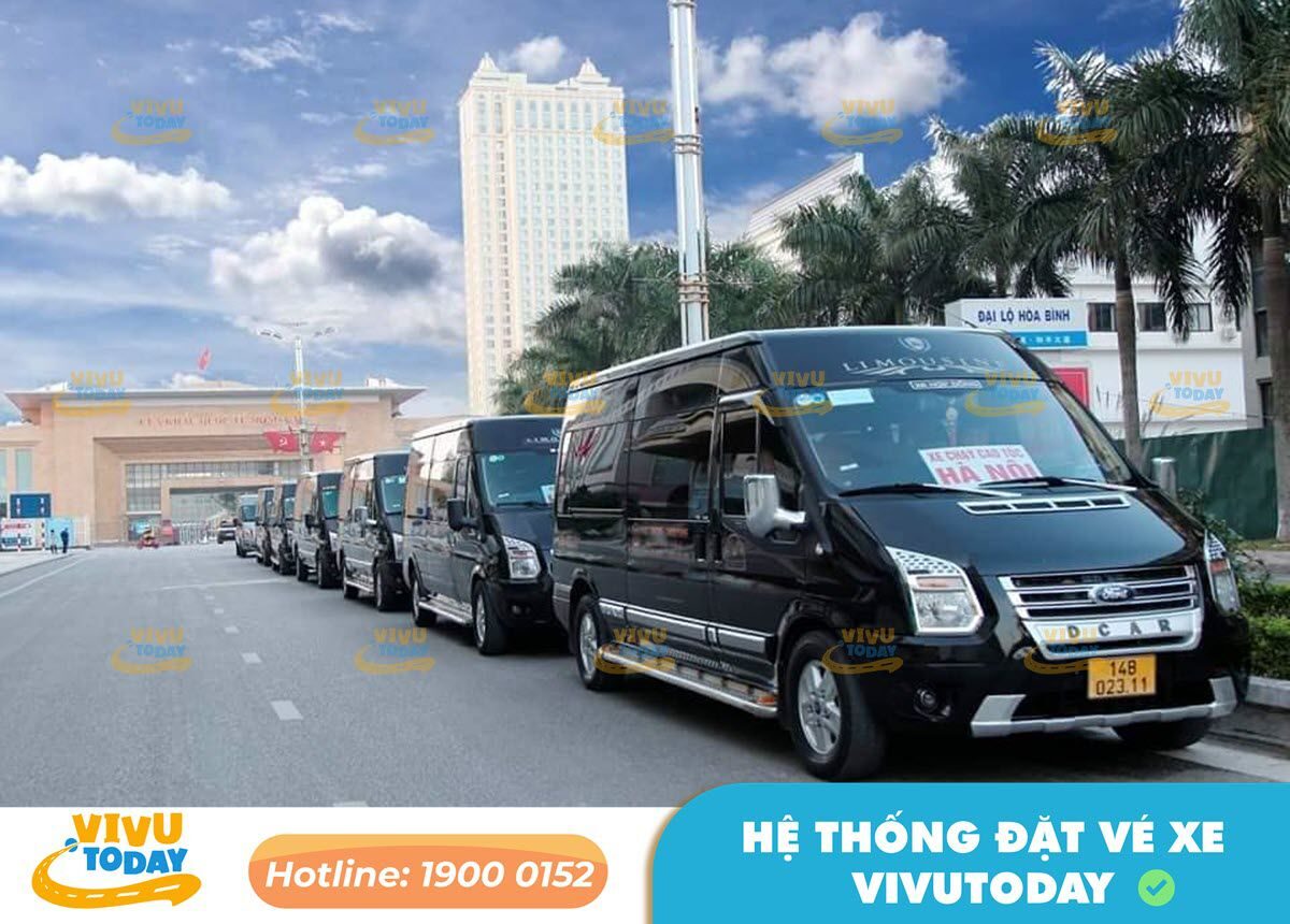 Nhà xe Đức Trọng Limousine từ Móng Cái Quảng Ninh đi Hà Nội