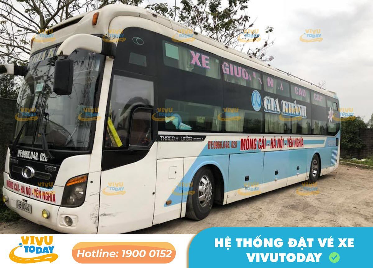 Nhà xe Gia Khánh từ Móng Cái - Quảng Ninh đi Hà Nội