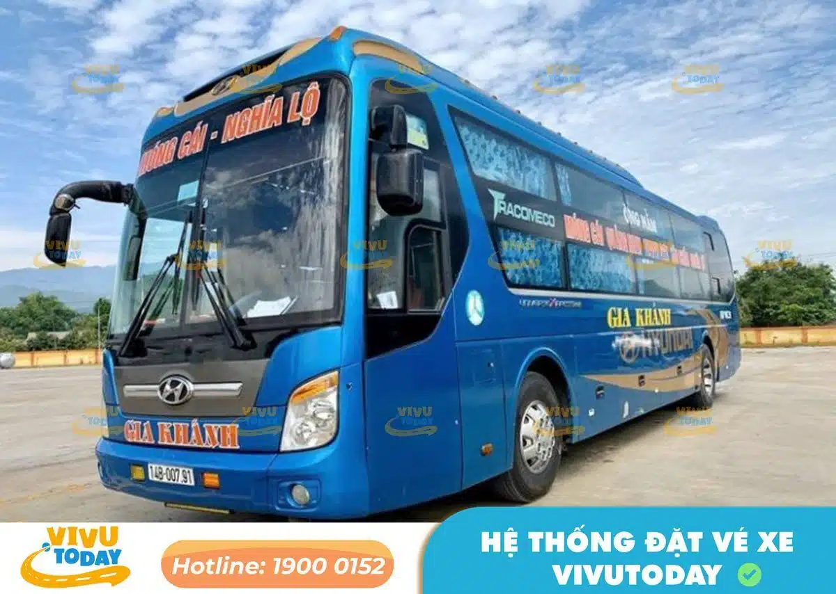 Nhà xe Gia Khánh từ Bến xe Mỹ Đình đi Nghĩa Lộ - Yên Bái