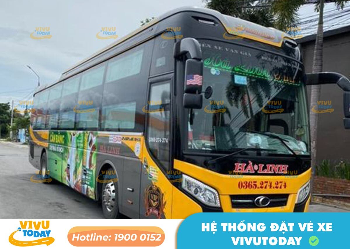 Xe khách Hà Linh từ Quy Nhơn đi Nha Trang Khánh Hòa