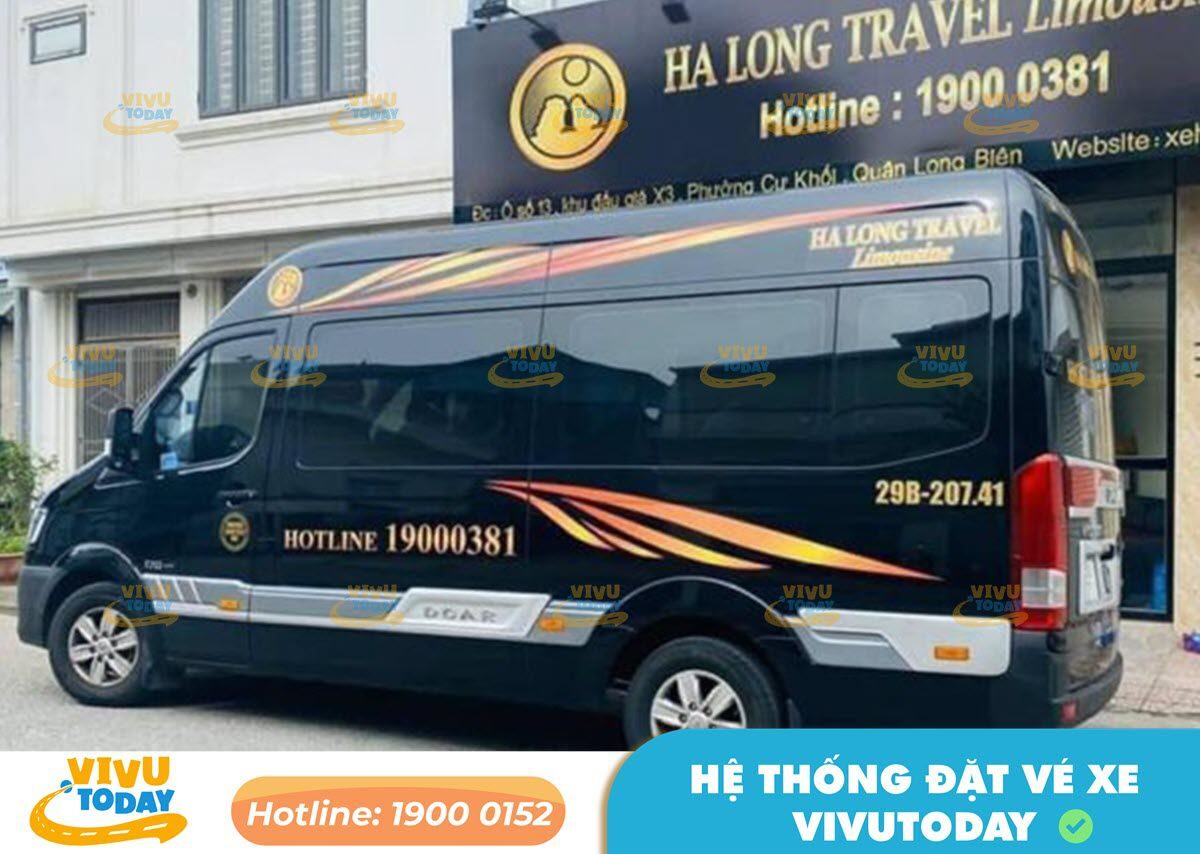 Xe khách Hạ Long Travel Limousine tuyến Hạ Long Quảng Ninh - Hà Nội