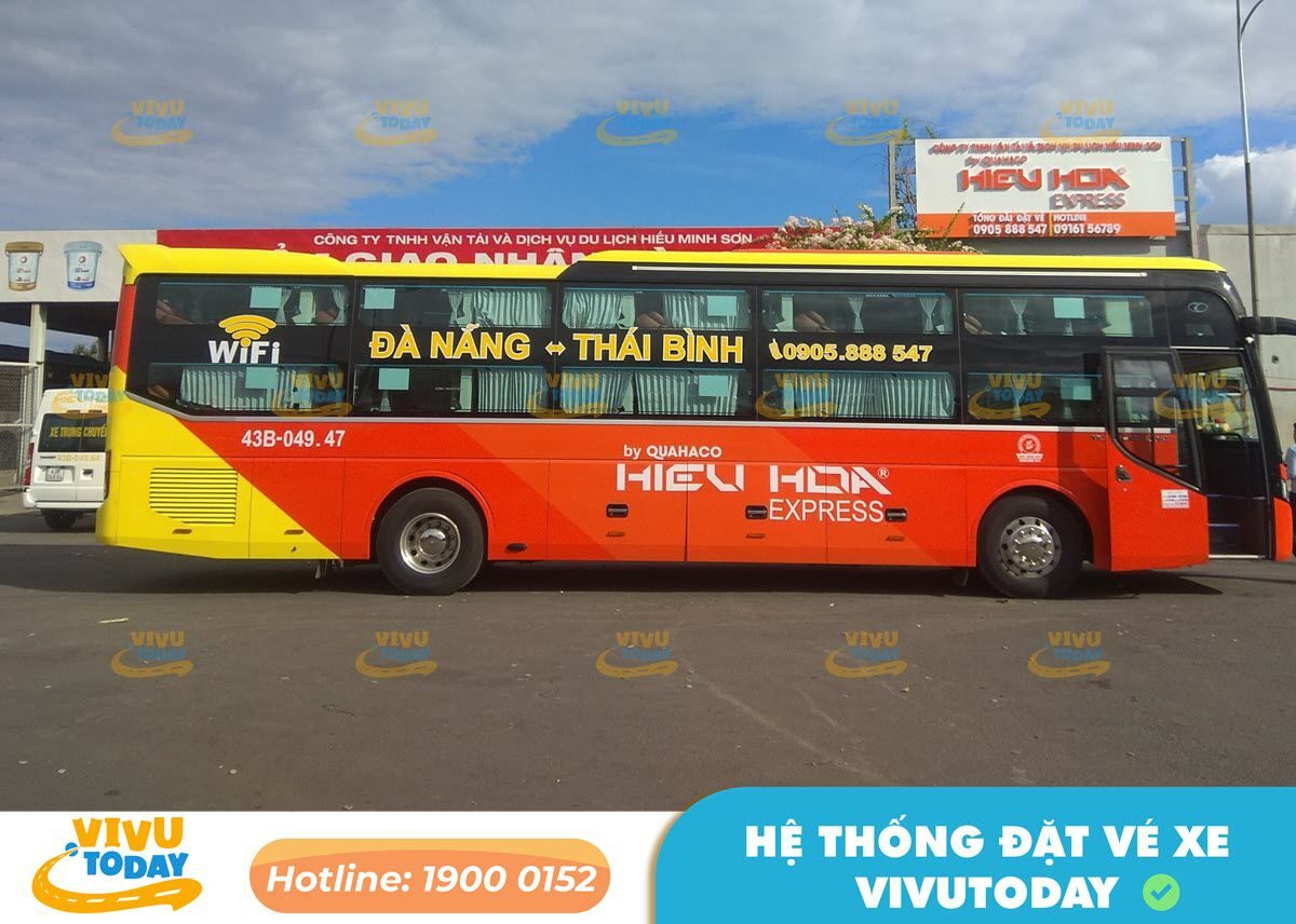 Nhà xe Hiếu Hoa tuyến Hà Tĩnh - Đà Nẵng