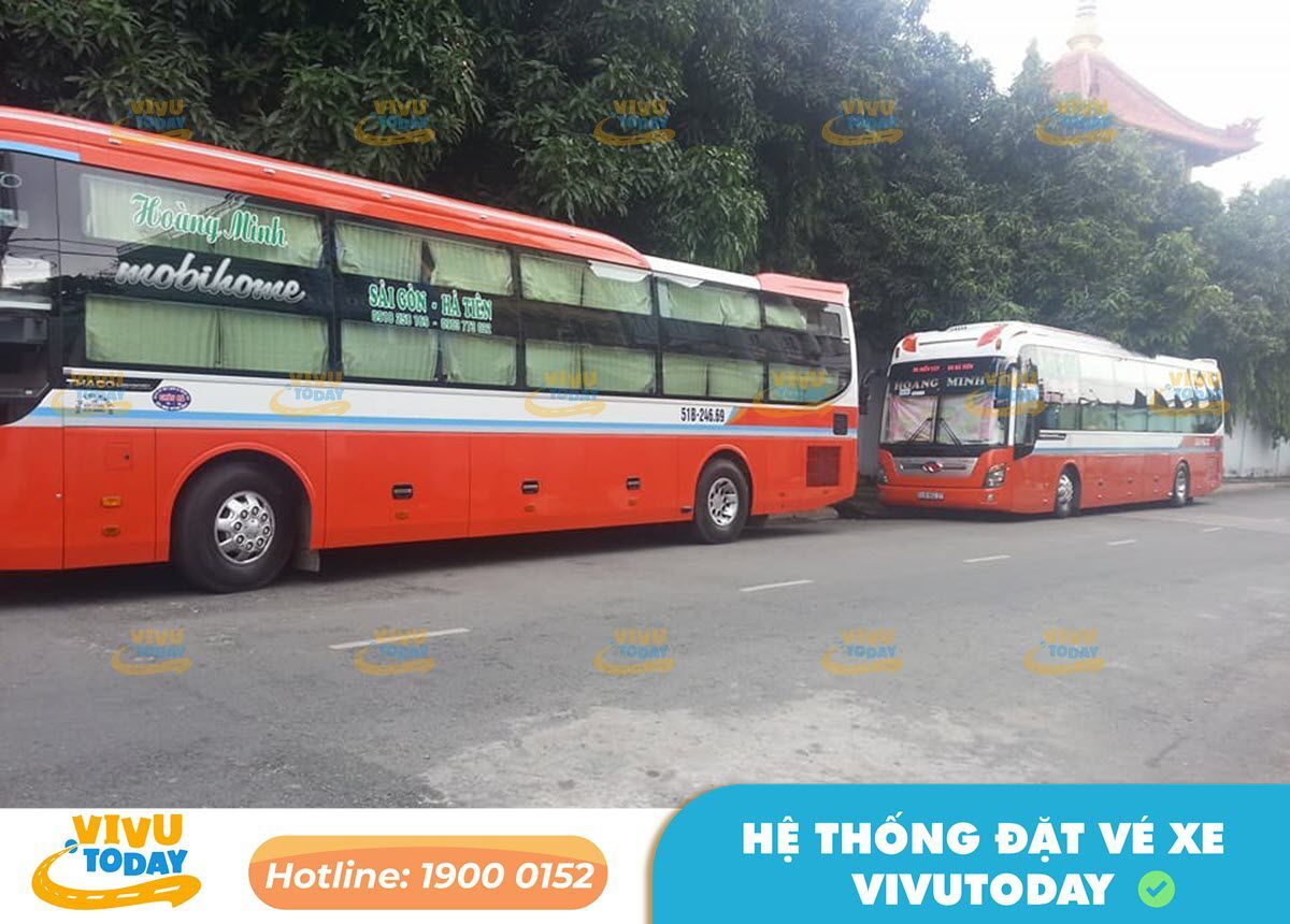 Xe khách Hoàng Minh đi Cần Thơ từ Rạch Giá - Nam Du - Kiên Giang