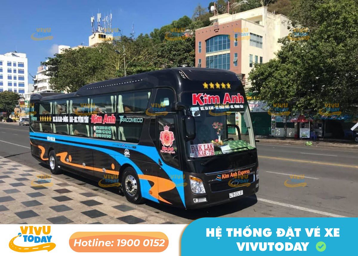 Nhà xe Kim Anh từ Đắk Lắk đi Vũng Tàu - Bà Rịa Vũng Tàu