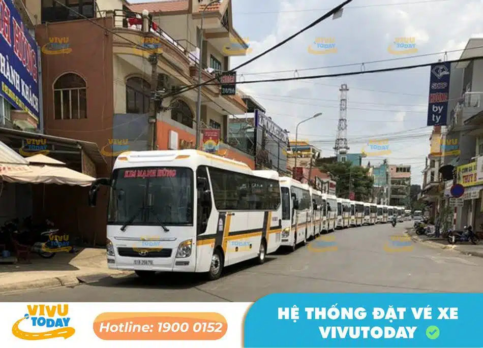 Nhà xe Kim Mạnh Hùng tuyến Sài Gòn - Đồng Xoài Bình Phước