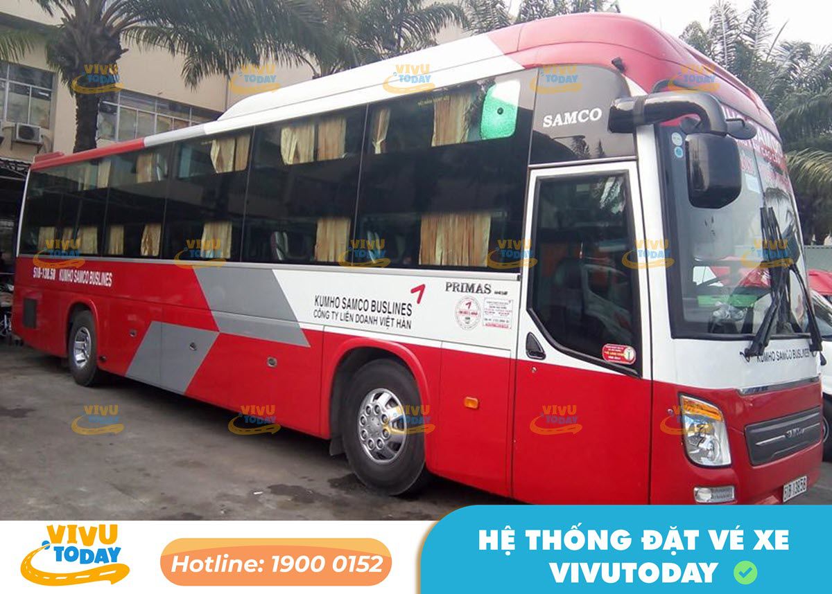 Xe khách Kumho Samco Buslines từ Phan Thiết đi Nha Trang Khánh Hòa