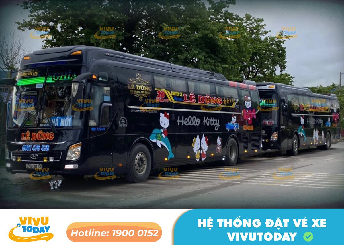 Nhà xe Lê Dũng từ Bến xe Mỹ Đình đi Điện Biên