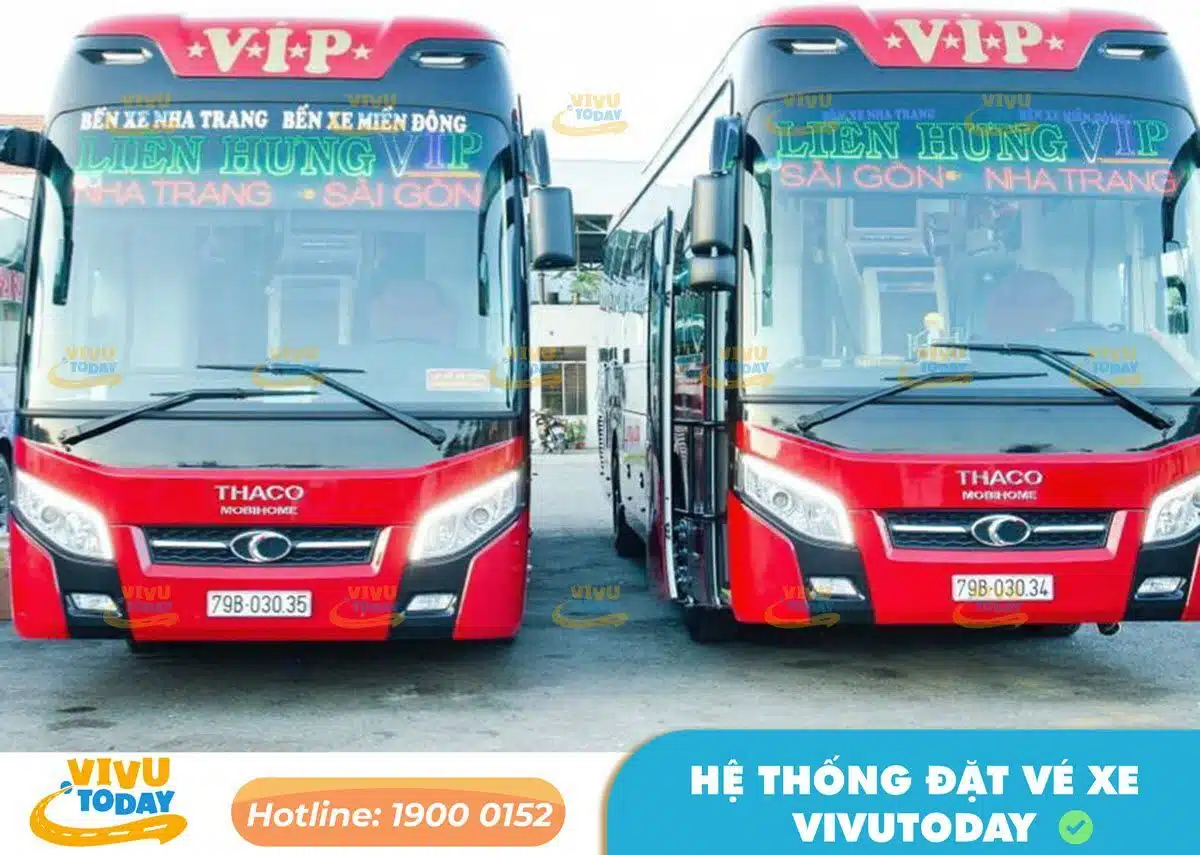 Xe khách Liên Hưng đi Nha Trang - Khánh Hòa từ Pleiku - Gia Lai