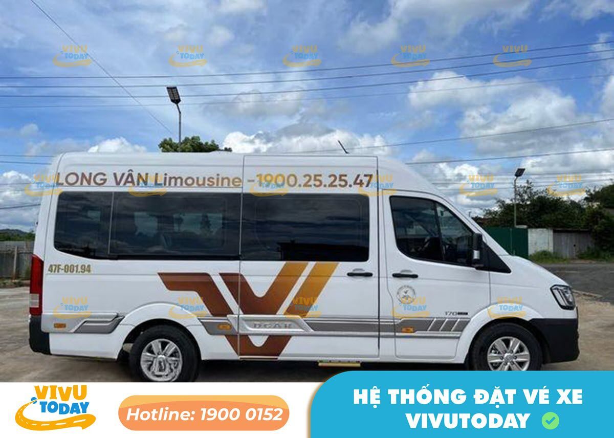 Nhà xe Long Vân Limousine tuyến Nha Trang Khánh Hòa đi Buôn Ma Thuột - Đắk Lắk