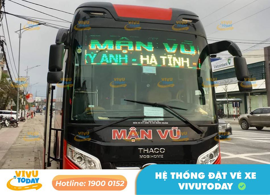 Nhà xe Mận Vũ tuyến Hà Nội đi Vinh Nghệ An