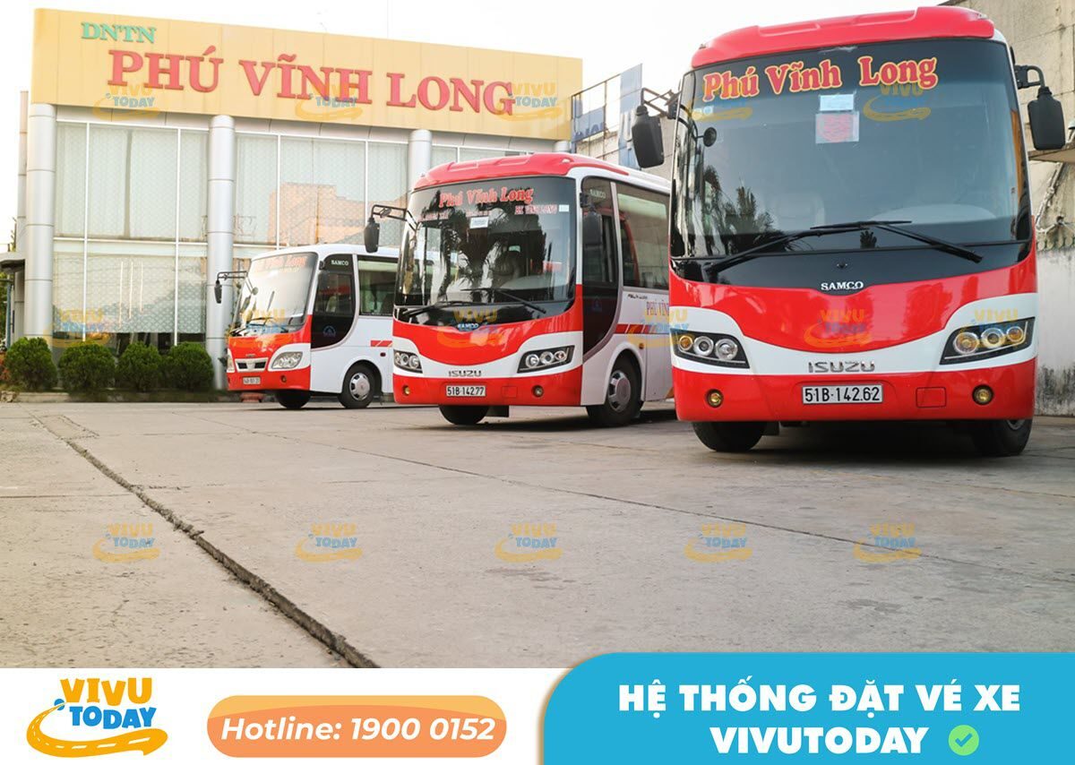 Nhà xe Phú Vĩnh Long tuyến Sài Gòn - Vĩnh Long