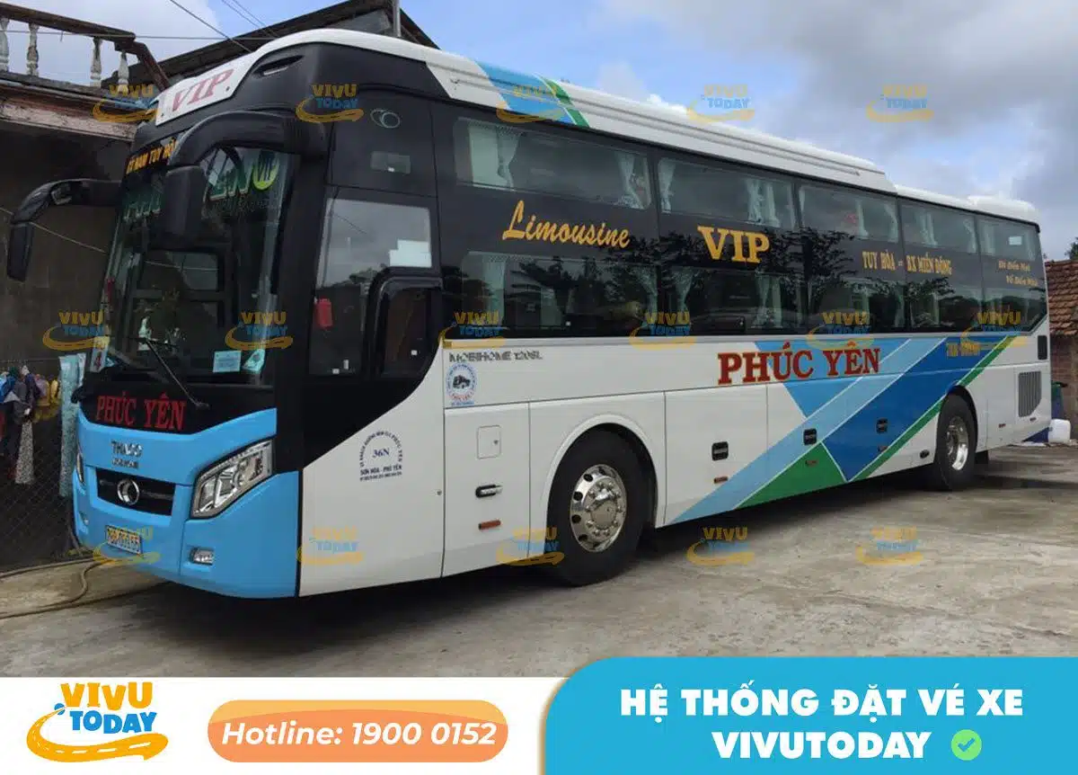 Nhà xe Phúc Yên tuyến Quy Nhơn Bình Định - Tuy Hòa Phú Yên