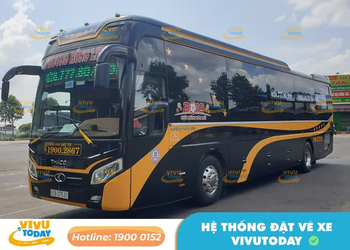 Xe khách Phương Hồng Linh đi Vũng Tàu - Bà Rịa Vũng Tàu từ Đắk Lắk