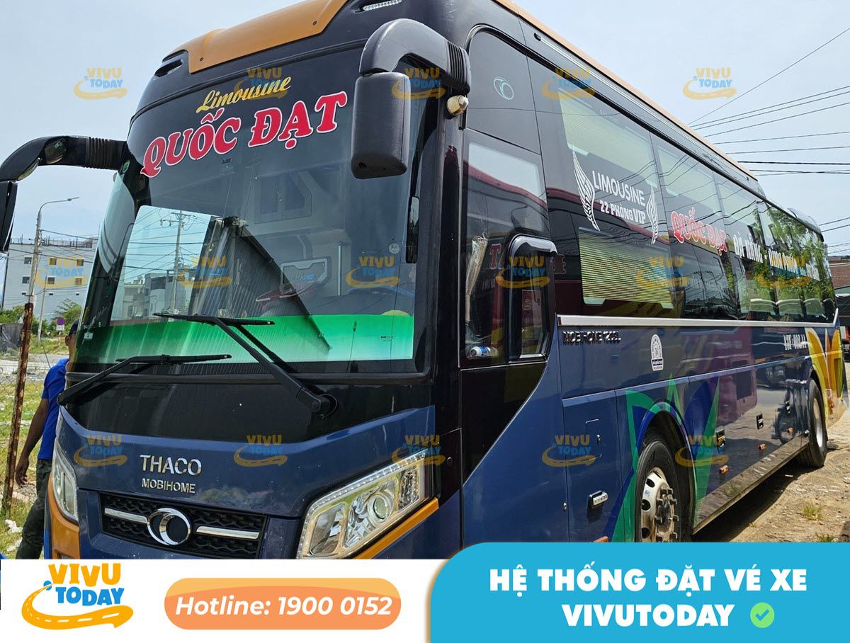 Nhà xe Quốc Đạt chuyên tuyến Đà Nẵng - Kon Tum