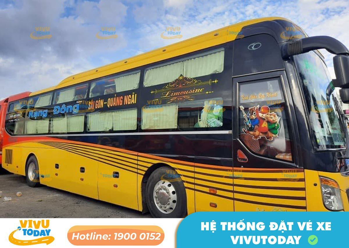 Nhà xe Rạng Đông Busline tuyến Quảng Ngãi - Sài Gòn