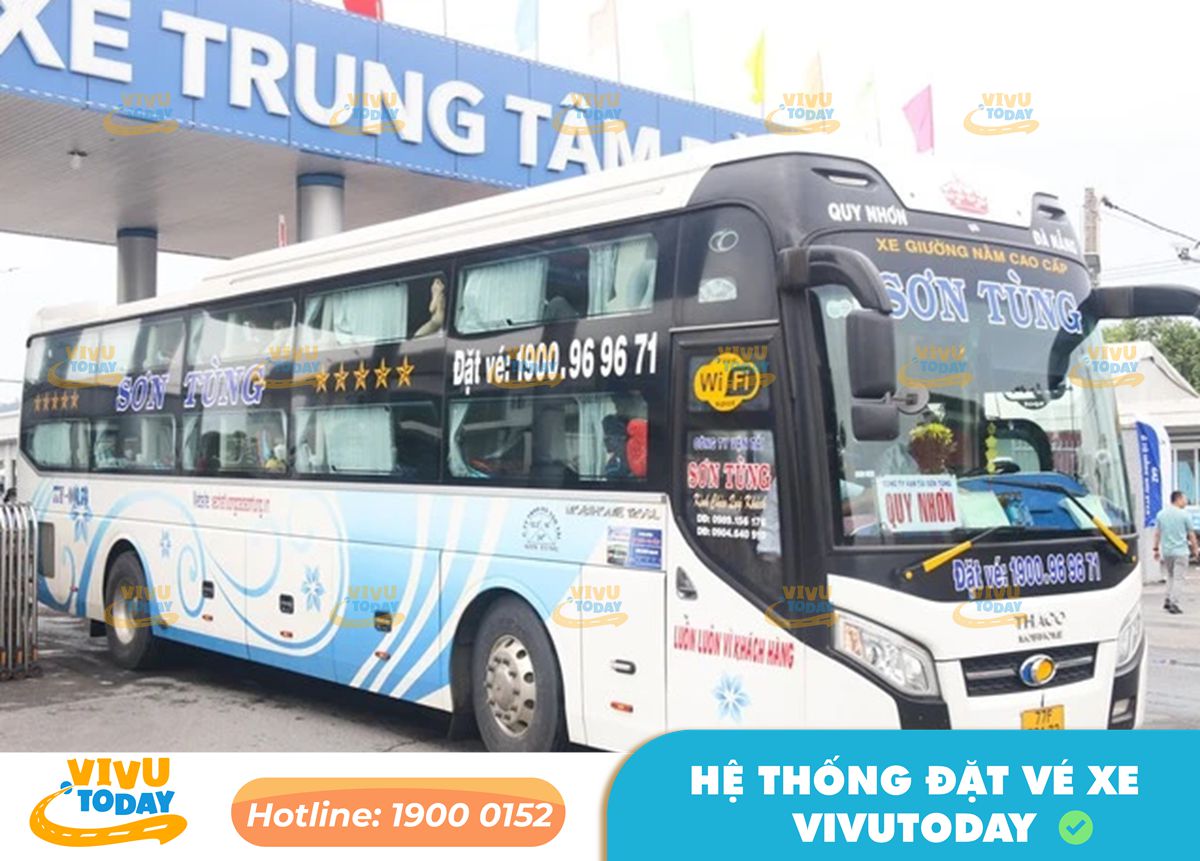 Nhà xe Sơn Tùng từ Đà Lạt - Lâm Đồng đi Quy Nhơn - Bình Định
