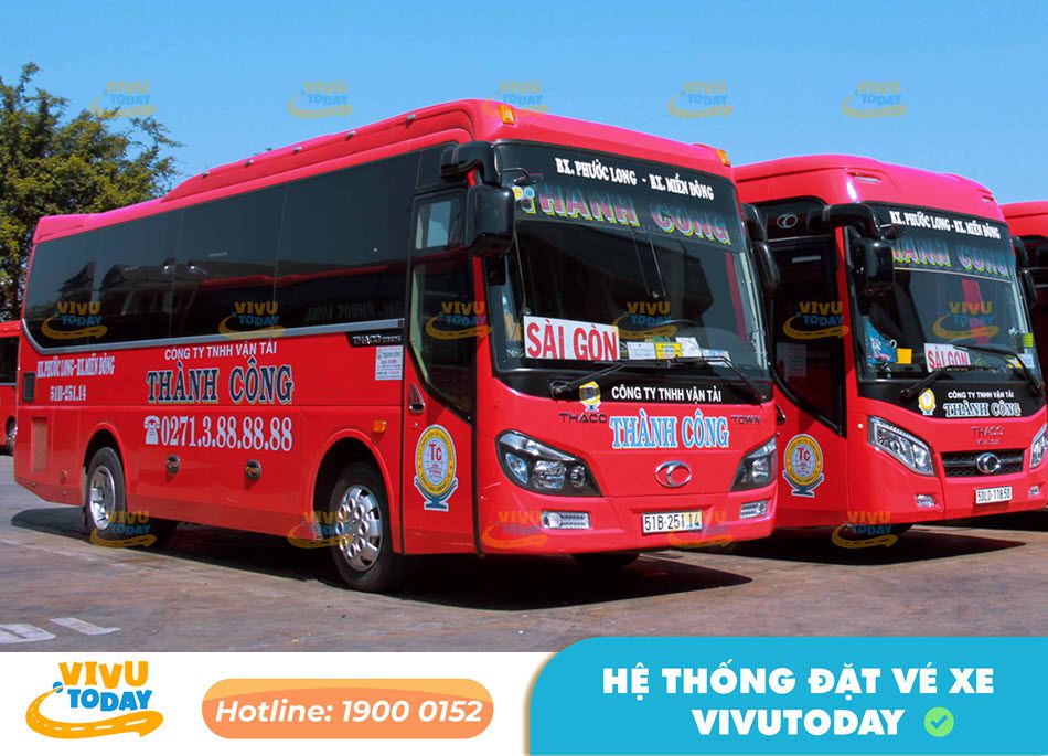 Nhà xe Thành Công tuyến Sài Gòn đi Đồng Xoài Bình Phước