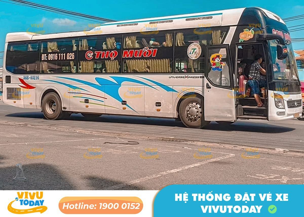 Nhà xe Thọ Mười tuyến Sài Gòn - Thanh Hóa