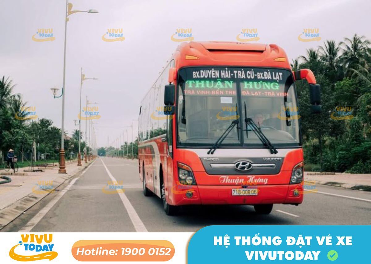 Xe khách Thuận Hưng đi Sài Gòn từ Trà Vinh