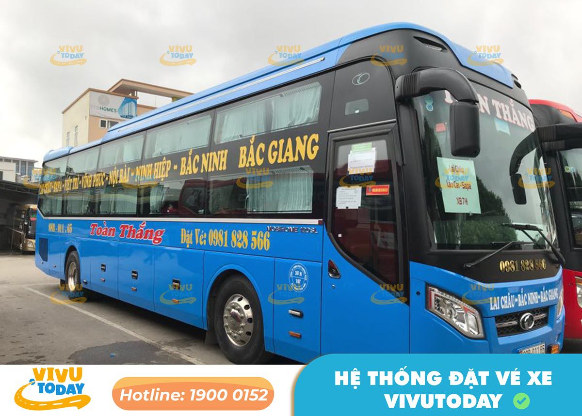 Xe khách Toàn Thắng từ Lai Châu đi Hà Nội