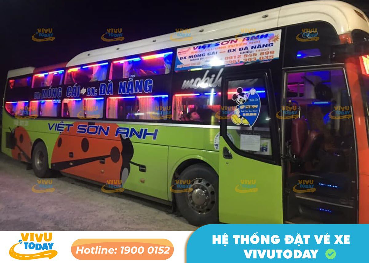 Xe khách Việt Sơn Anh đi Đà Nẵng từ Hà Tĩnh