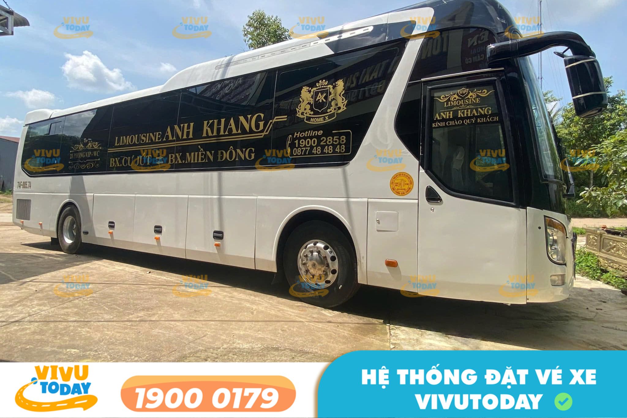 Nhà xe Anh Khang Limousine tuyến Đắk Nông đi Sài Gòn