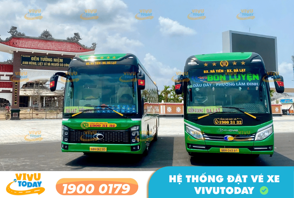 Nhà xe Bốn Luyện tuyến Kiên Giang đi Bình Dương