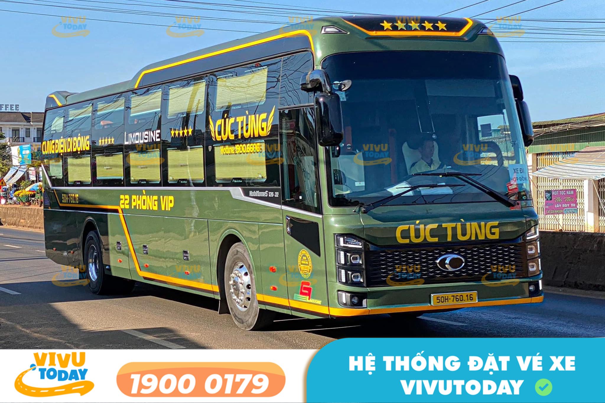 Nhà xe Cúc Tùng tuyến Nha Trang Khánh Hòa đi Vũng Tàu