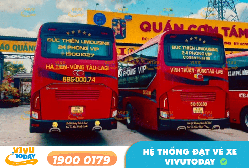 Nhà xe Đức Thiên tuyến Sài Gòn đi Hà Tiên - Kiên Giang