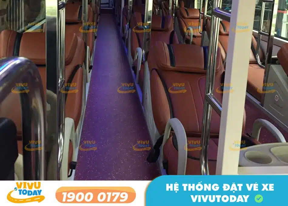 Dòng xe giường nằm 40 chỗ đời mới của xe Hiếu Trung Hà Tĩnh