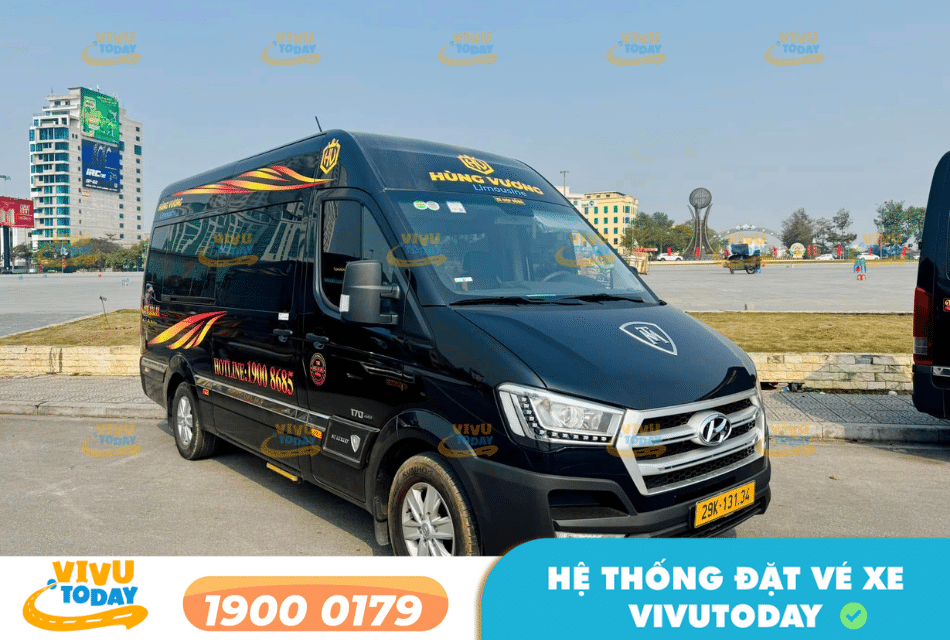 Nhà xe Hùng Vương Limousine tuyến Hà Nội đi Việt Trì - Phú Thọ
