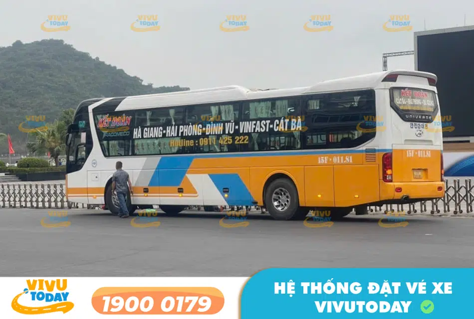 Nhà xe Kết Đoàn Cát Bà tuyến Lào Cai đi Hải Phòng