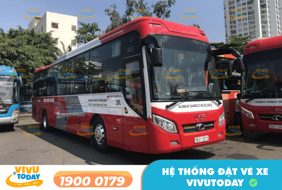 Nhà xe Kumho Samco Buslines tuyến Sài Gòn đi Kiên Giang