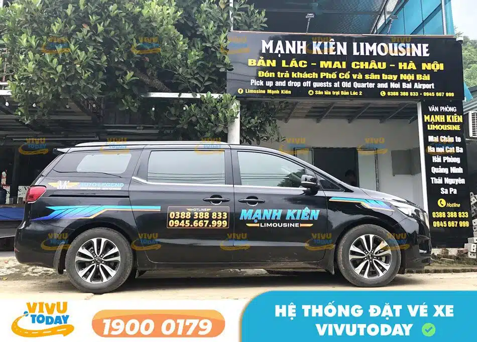 Nhà xe Mạnh Kiên Limousine Hà Nội - Hòa Bình