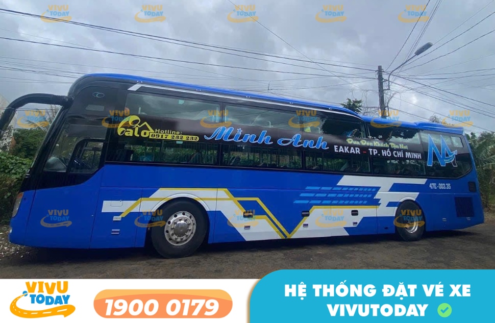 Nhà xe Minh Anh tuyến Sài Gòn đi Gia Nghĩa Đắk Nông