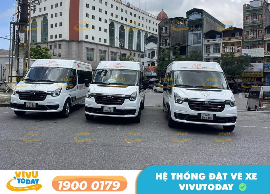 Nhà xe Nhật Hồng Limousine từ Móng Cái - Quảng Ninh đi Hà Nội
