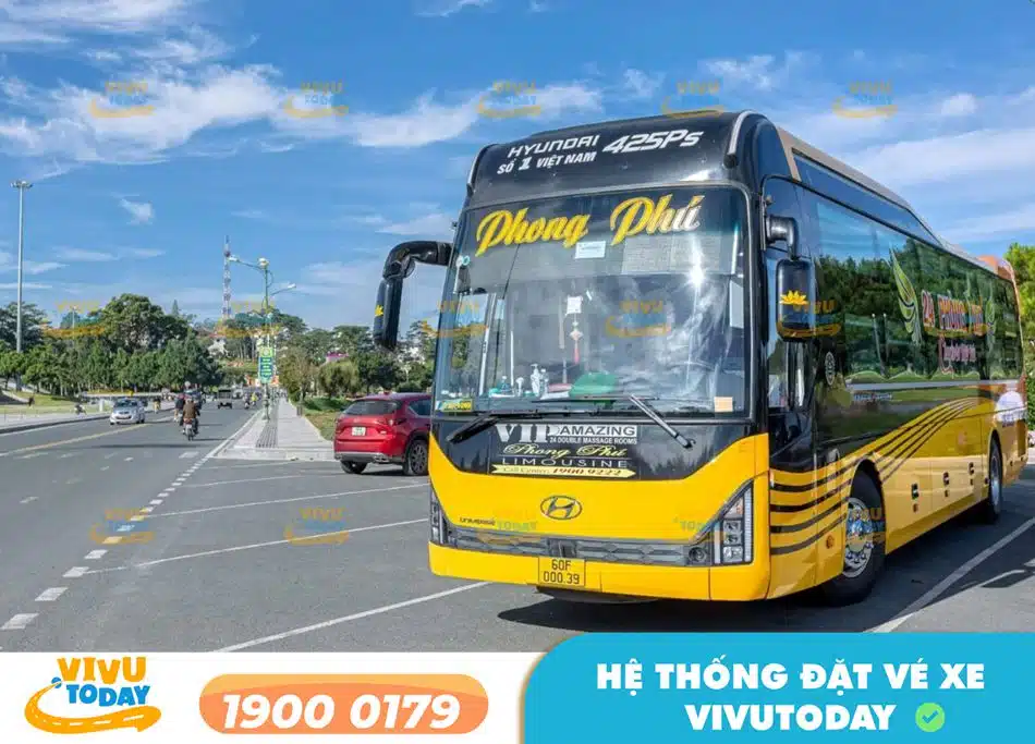 Nhà xe Phong Phú Limousine tuyến Sài Gòn - Đà Lạt