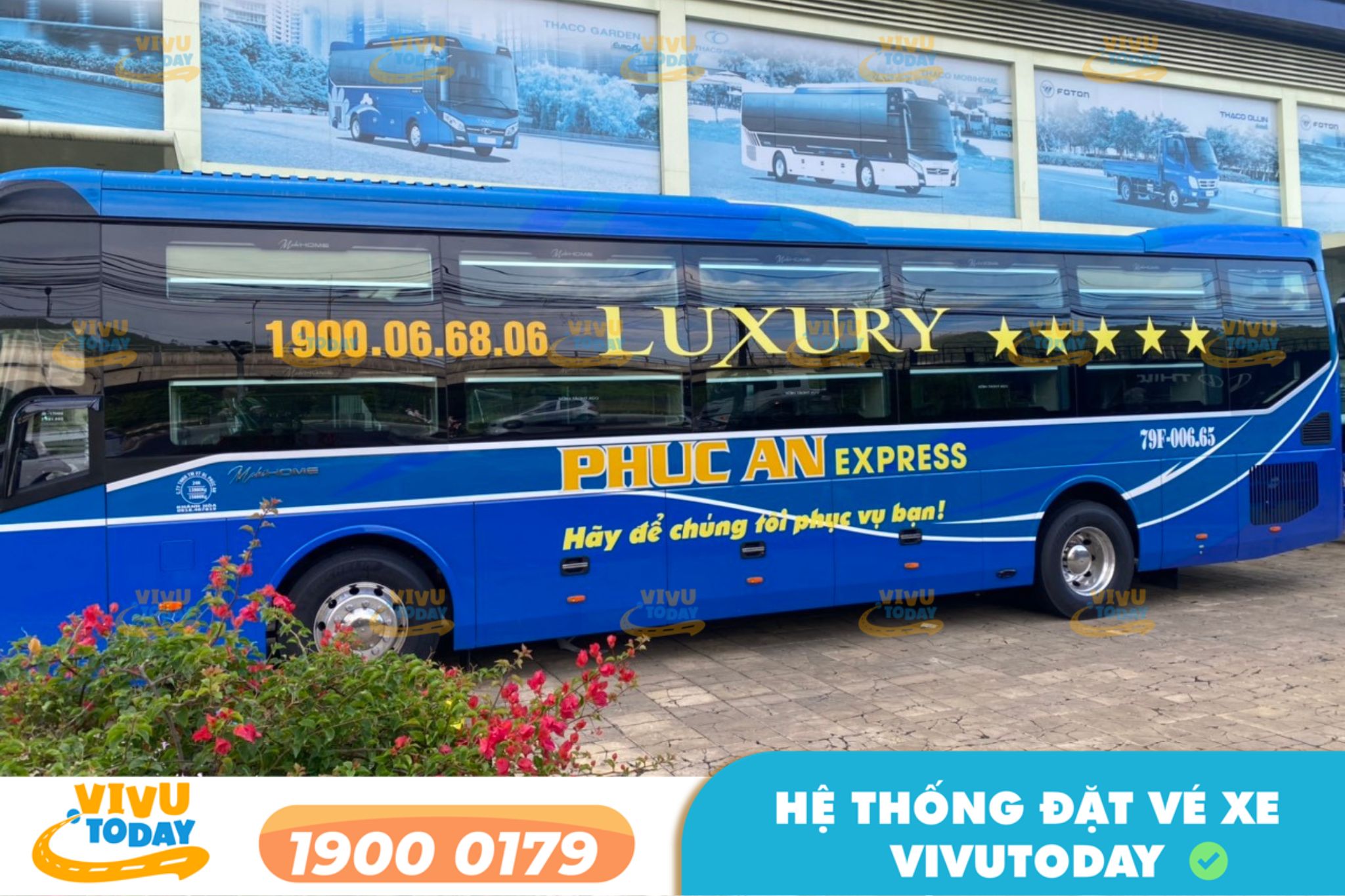 Nhà xe Phúc An Express tuyến Nha Trang Khánh Hòa đi Vũng Tàu
