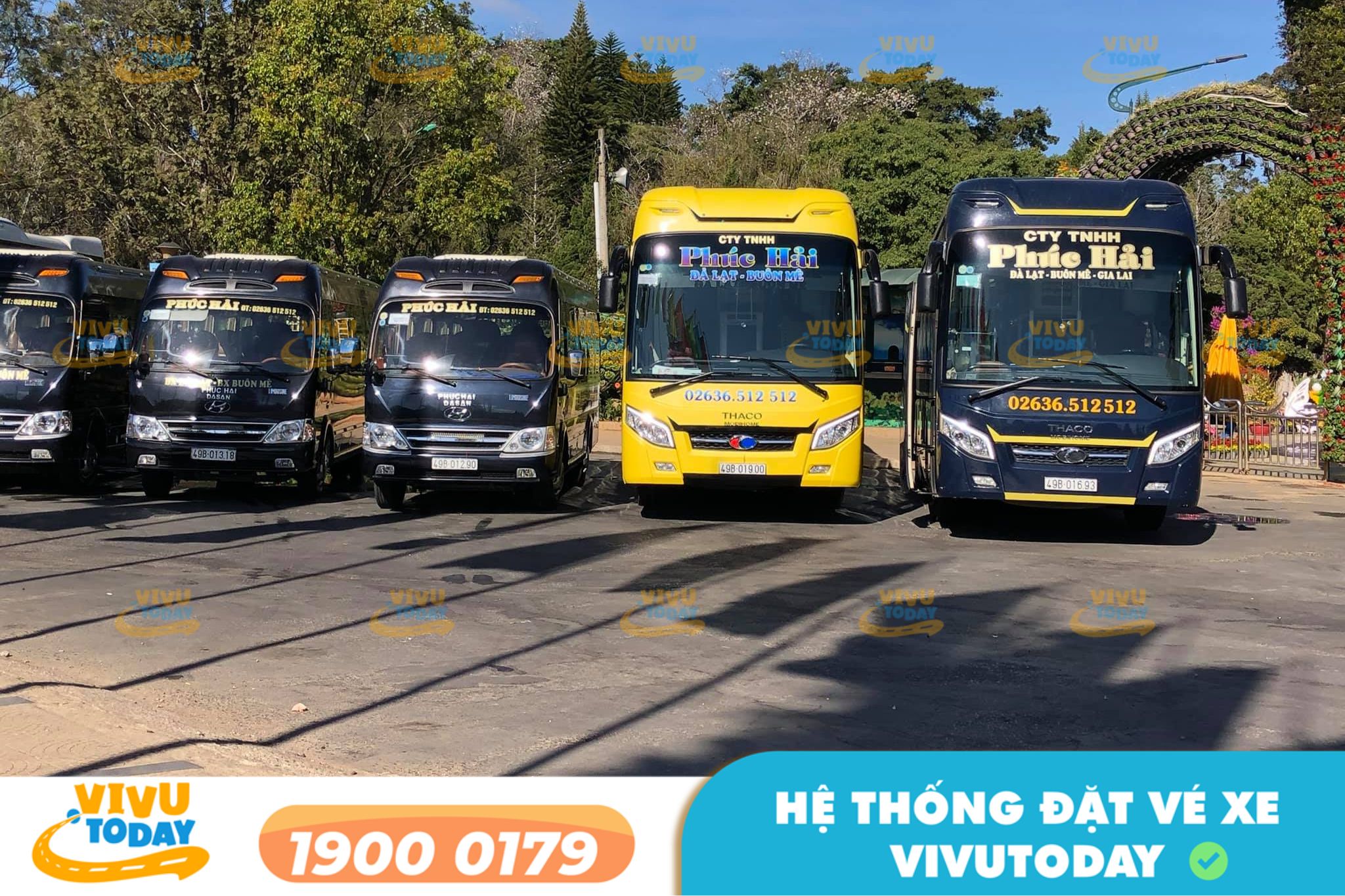 Nhà xe Phúc Hải tuyến Pleiku Gia Lai đi Đà Lạt Lâm Đồng