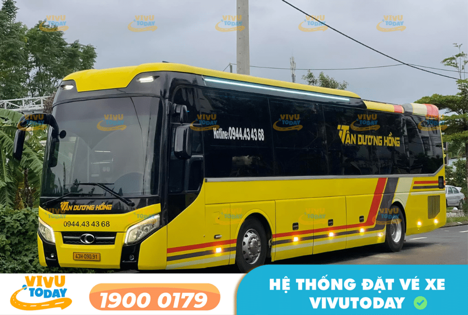 Nhà xe Tân Dương Hồng tuyến Đà Nẵng đi Bình Định