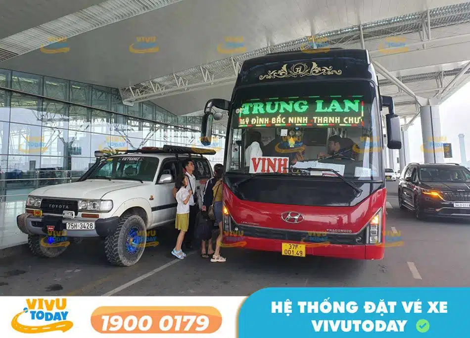 Nhà xe Trung Lan từ Bắc Ninh đi Thanh Hóa