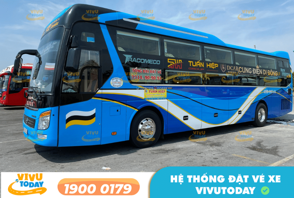 Nhà xe Tuấn Hiệp tuyến Cà Mau đi Bình Dương