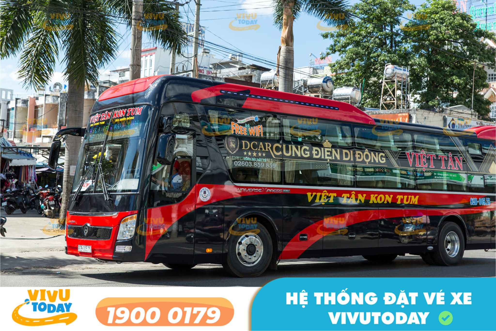 Nhà xe Việt Tân tuyến Quảng Trị đi Đà Nẵng