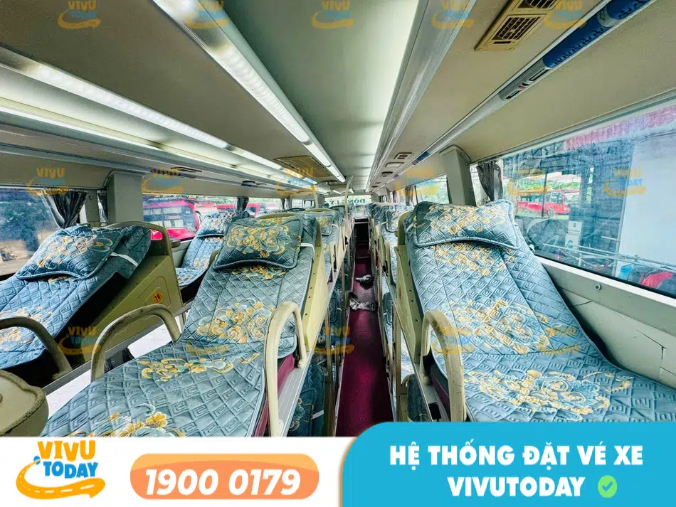 Nội thất cao cấp của nhà xe Đông Lý