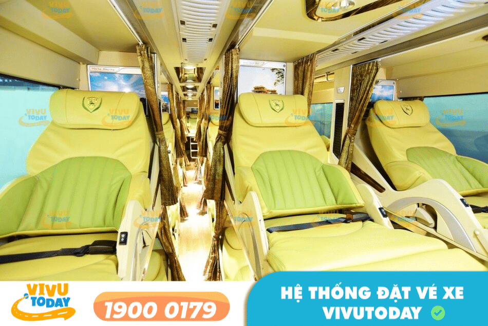 Nội thất cao cấp của nhà xe Xuân Hương