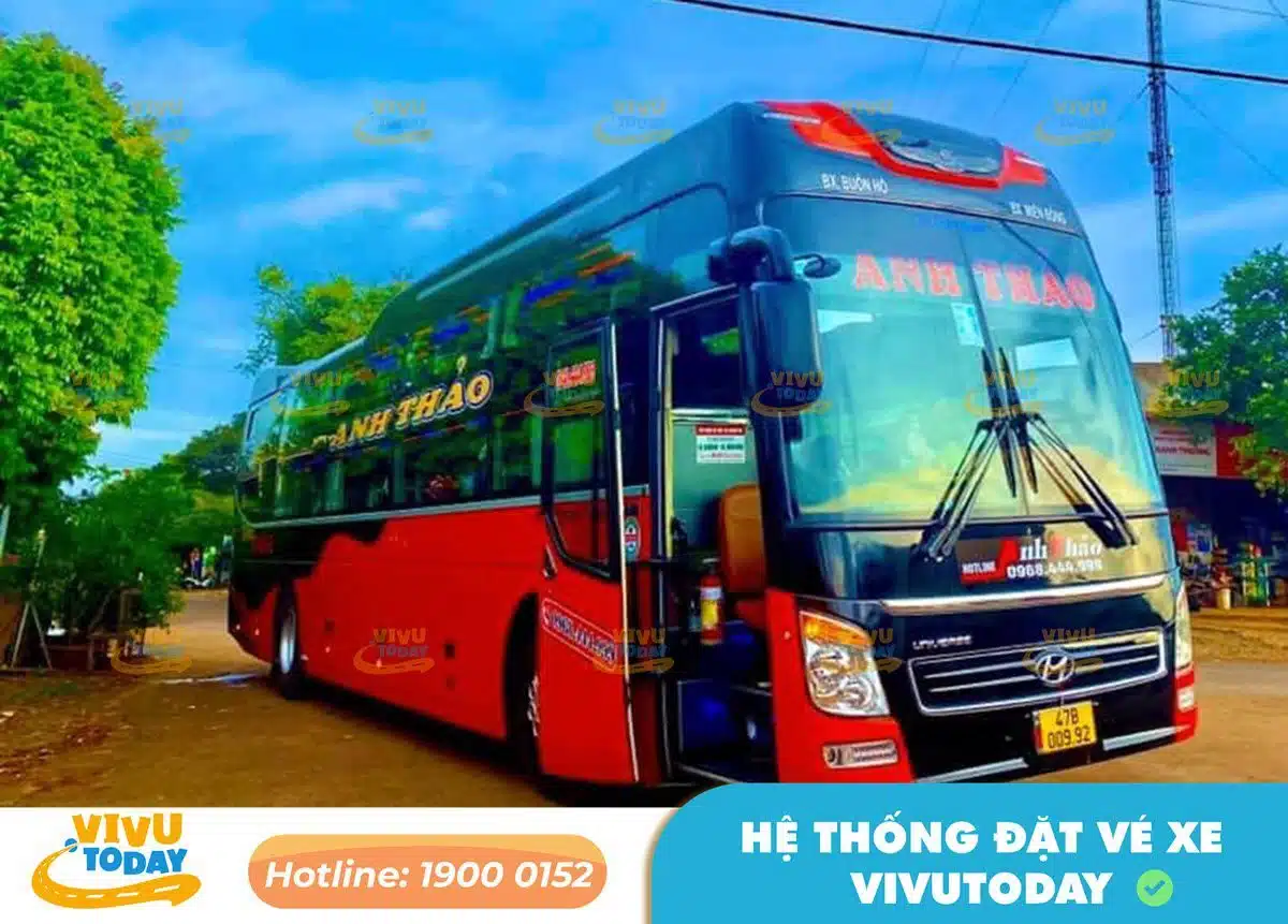 Nhà xe Anh Thảo Buôn Hồ - Đắk Lắk đi Sài Gòn