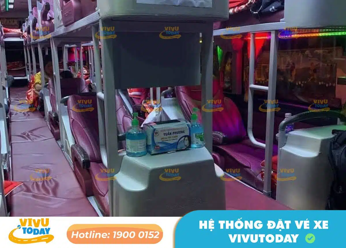 Xe giường nằm của nhà xe Anh Thảo Đắk Lắk