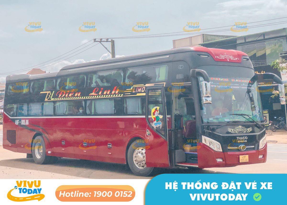 Nhà xe Điền Linh Limousine tuyến Đà Lạt - Lâm Đồng đi Hà Nội