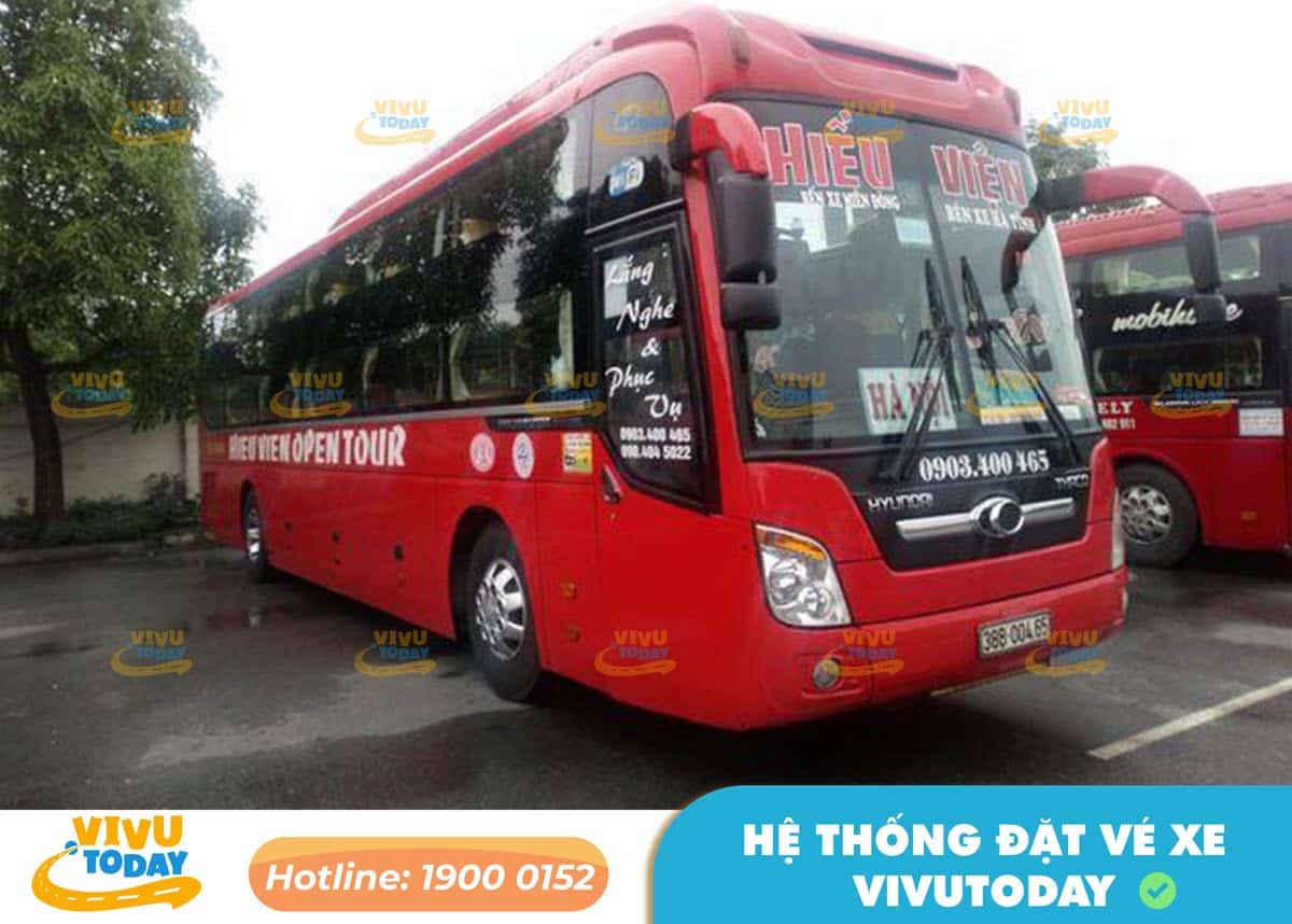 Nhà xe Hiếu Viện tuyến thị xã Kỳ Anh - Hà Tĩnh đi Hà Nội